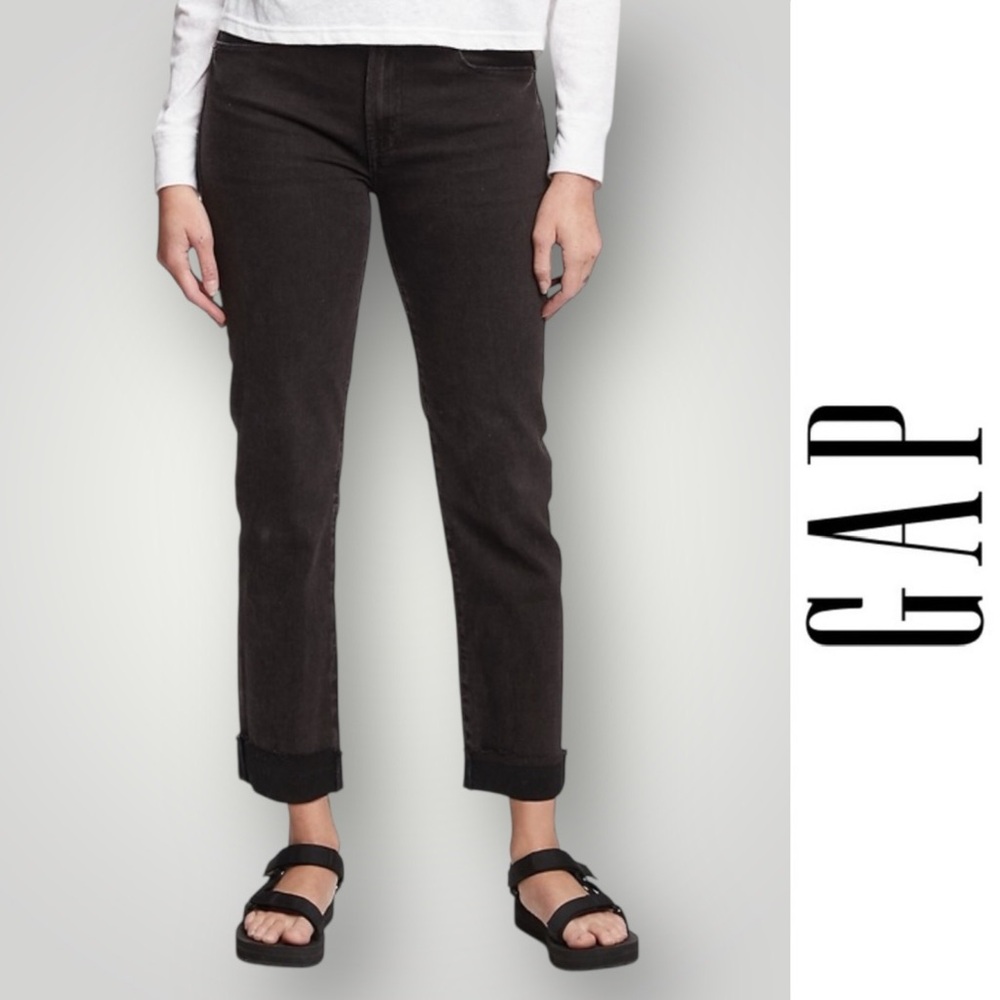 GAP Dark Charcoal Best Girlfriend‎ Jeans, Size 30R, MSRP $80